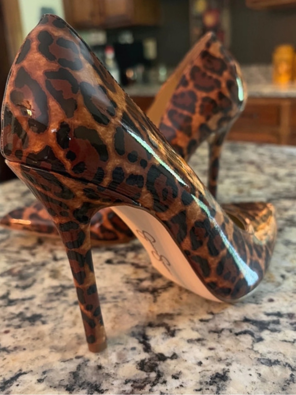 JESSICA SIMPSON♦️ LEOPARD STILETTO - Picture 14 of 15